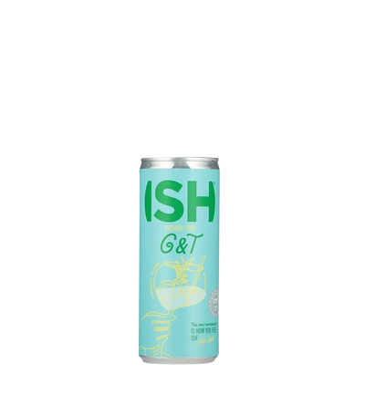 ISH Gin & Tonic 0%, 250 ml